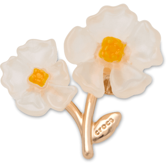 Crocs - White Floral Blossom Jibbitz™ charms Women|Men
