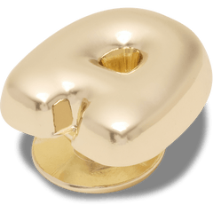 Crocs - Gold Bubble Letter A Jibbitz™ charms Women|Men|Jibbitz™ Charms