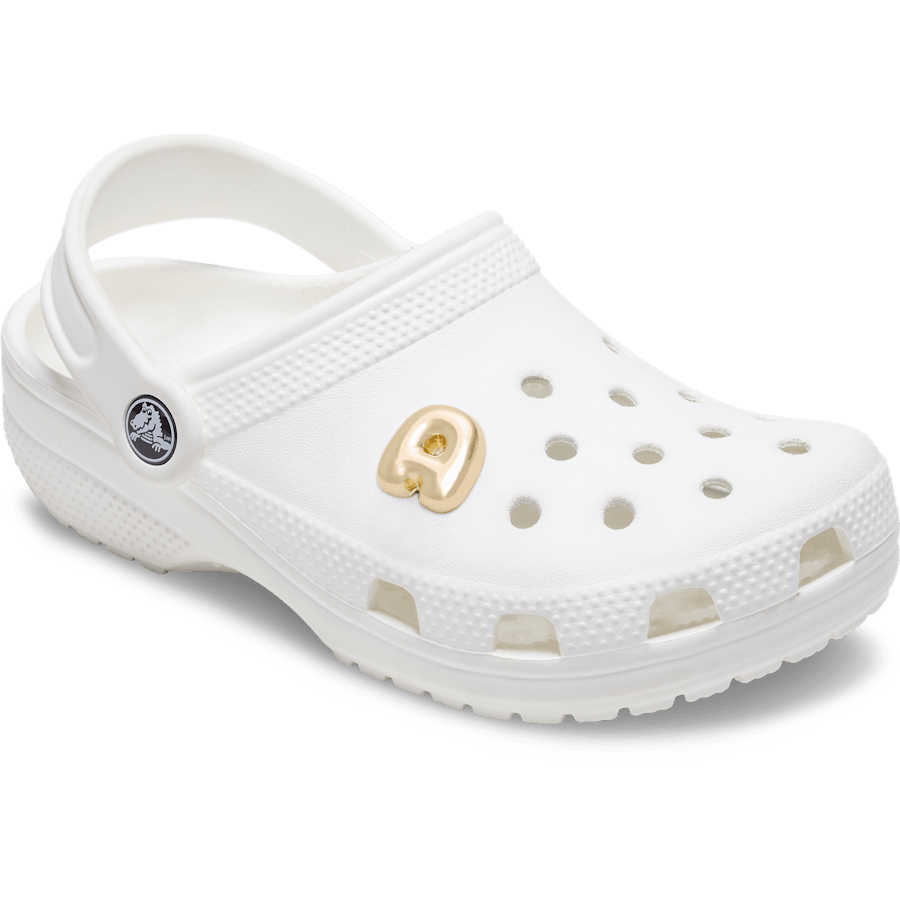 Crocs - Gold Bubble Letter A Jibbitz™ charms Women|Men|Jibbitz™ Charms