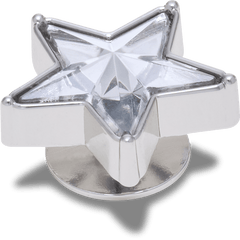 Crocs - Silver Gem Sparkle Star Jibbitz™ charms Women|Men