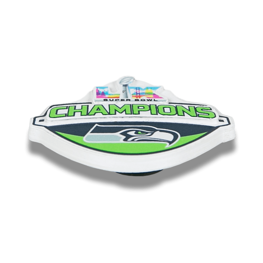 Crocs - NFL Super Bowl LX Champion Seattle Seahawks Jibbitz Shoe Charm Women|Men|Jibbitz™ Charms