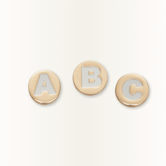 Crocs - Gold Letter A-Z Jibbitz Shoe Charm Women|Men|Jibbitz™ Charms