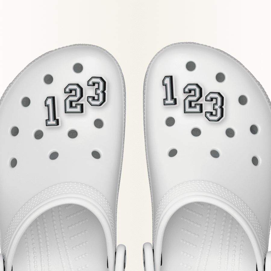 Crocs - Number 0-9 Jibbitz Shoe Charm Women|Men|Jibbitz™ Charms