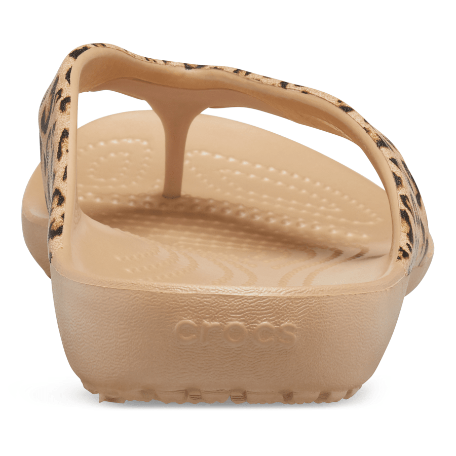 Crocs - Women's Kadee II Leopard Flip Women