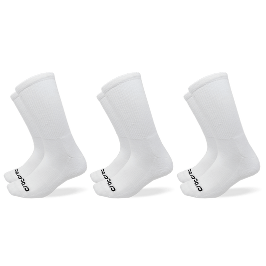 Crocs - CrocsSocks Crew Texture Logo 3PK Women|Kids
