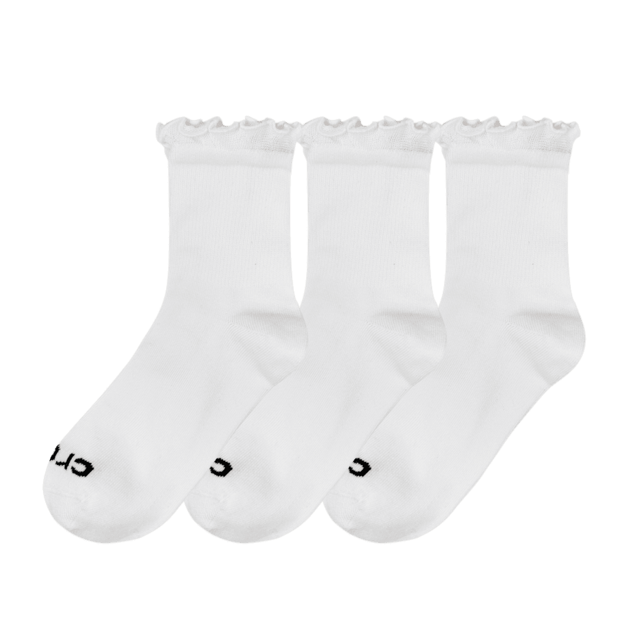 Crocs - CrocsSocks Ruffle Ankle 3 PK Women|Kids