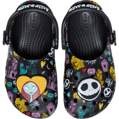 Crocs - Toddlers’ Disney Tim Burton's The Nightmare Before Christmas Jack and Sally Classic Clog Kids