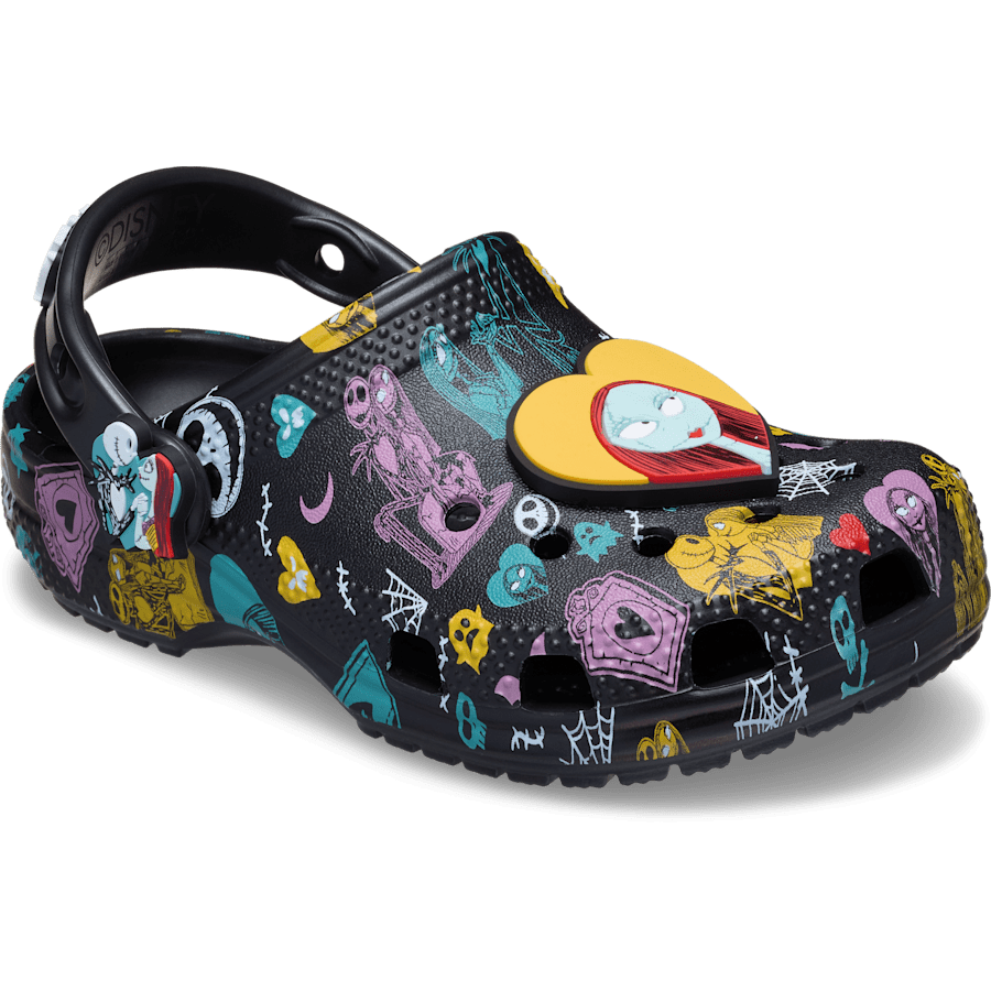 Crocs - Toddlers’ Disney Tim Burton's The Nightmare Before Christmas Jack and Sally Classic Clog Kids