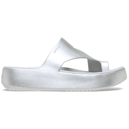 Crocs - Getaway Metallic Platform Toe Loop Women