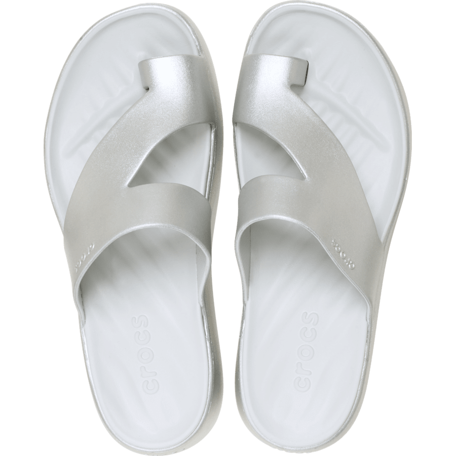 Crocs - Getaway Metallic Platform Toe Loop Women