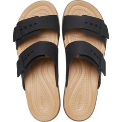 Crocs - Brooklyn Buckle Matte Wrap Low Wedge Women
