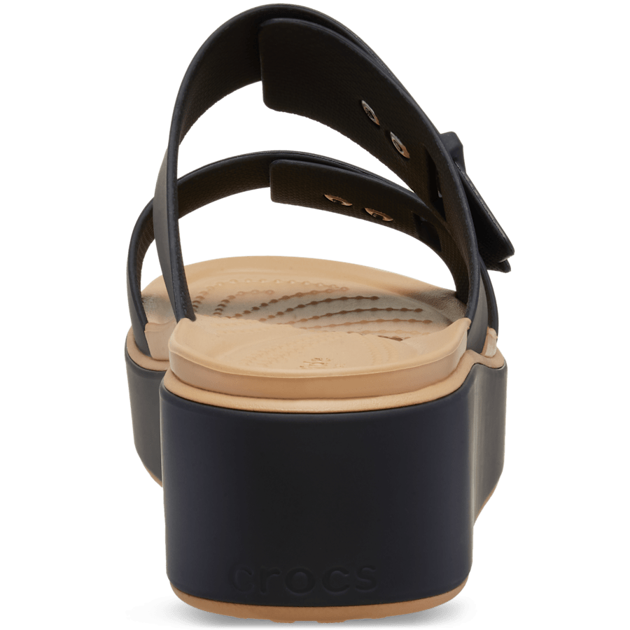 Crocs - Brooklyn Buckle Matte Wrap Low Wedge Women