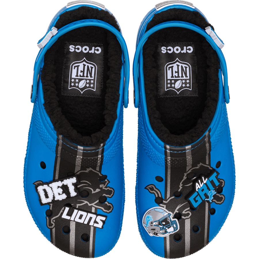 Crocs - NFL Detroit Lions Classic Lined Clog Women|Men