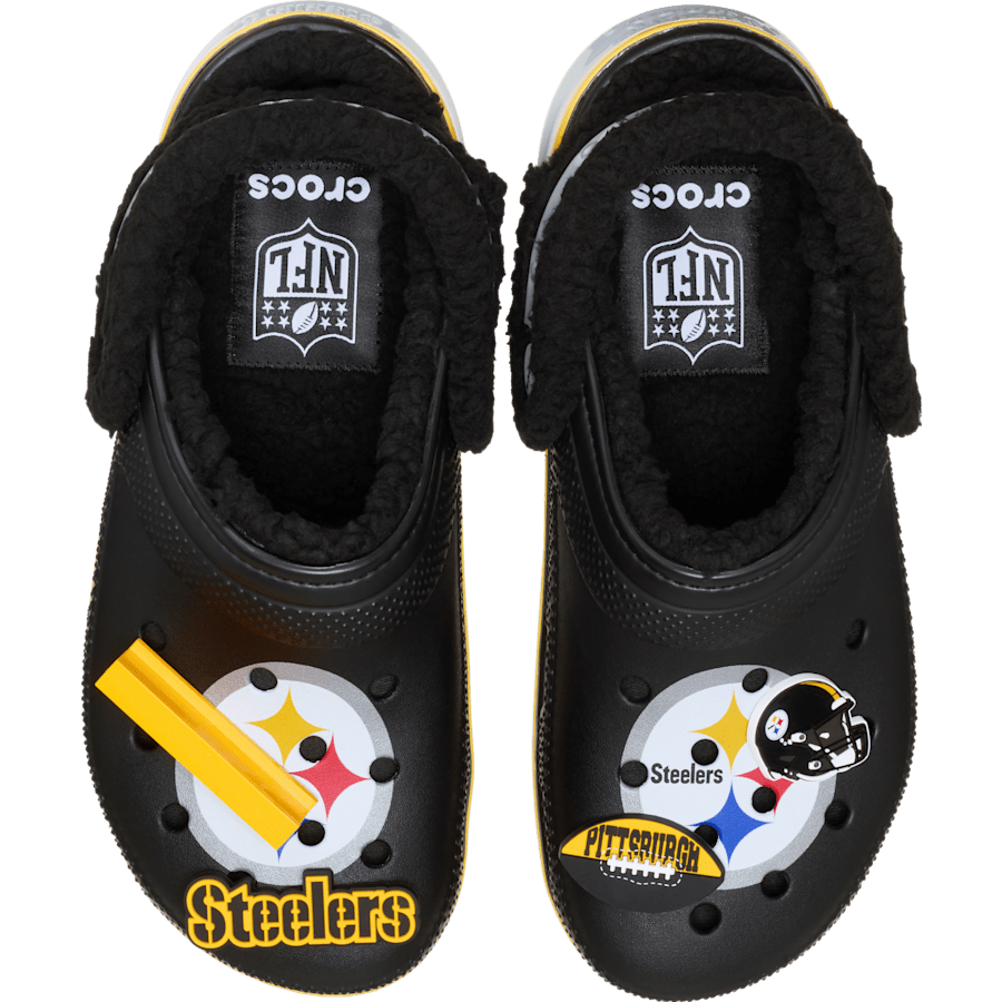Crocs - NFL Pittsburgh Steelers Classic Lined Clog Women|Men