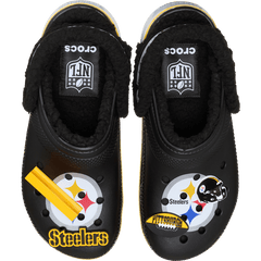 Crocs - NFL Pittsburgh Steelers Classic Lined Clog Women|Men