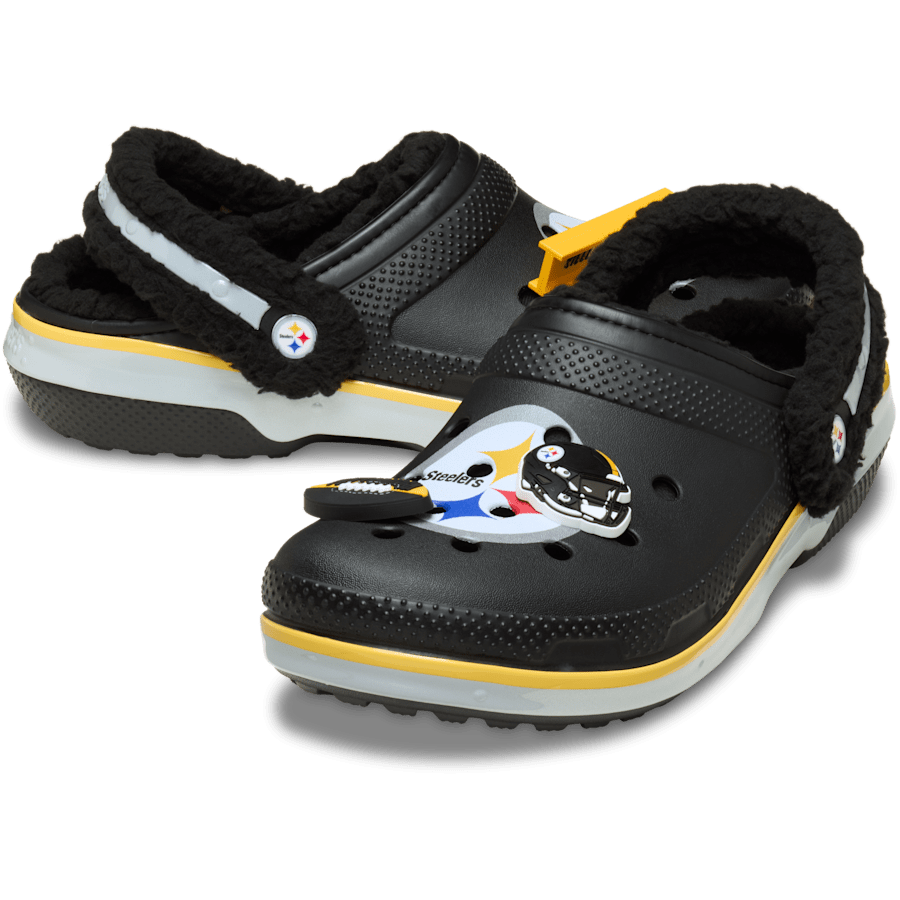 Crocs - NFL Pittsburgh Steelers Classic Lined Clog Women|Men