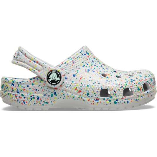 Crocs - Kids' Classic Glow Paint Splatter Clog Kids
