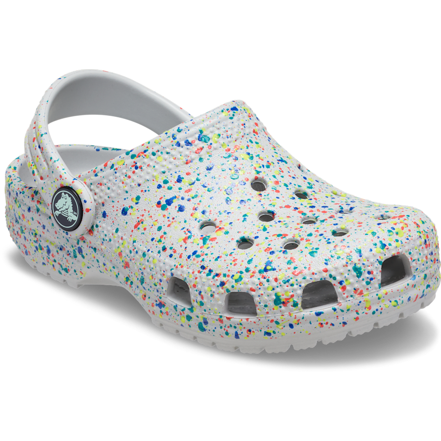 Crocs - Kids' Classic Glow Paint Splatter Clog Kids
