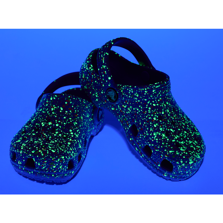Crocs - Kids' Classic Glow Paint Splatter Clog Kids