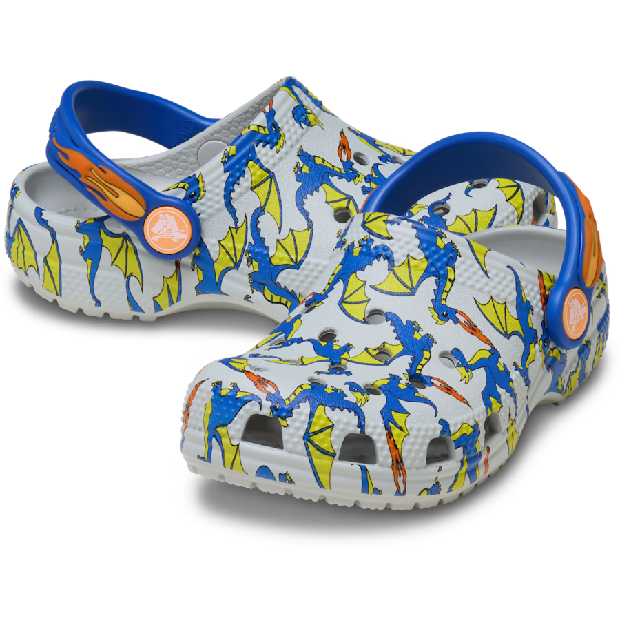 Crocs - Toddler Classic Dragon Graphic Clog Kids