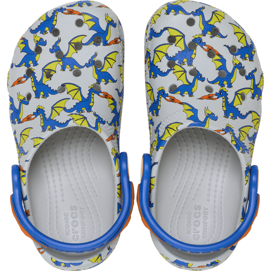 Crocs - Toddler Classic Dragon Graphic Clog Kids
