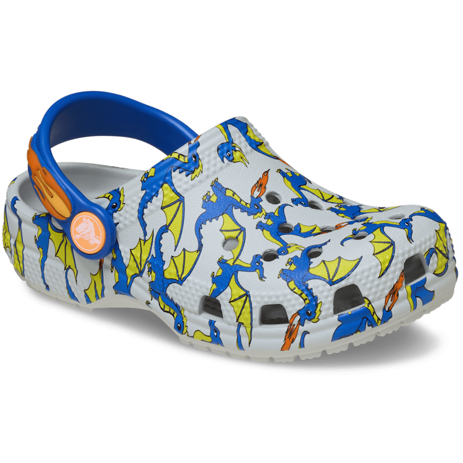 Crocs - Toddler Classic Dragon Graphic Clog Kids