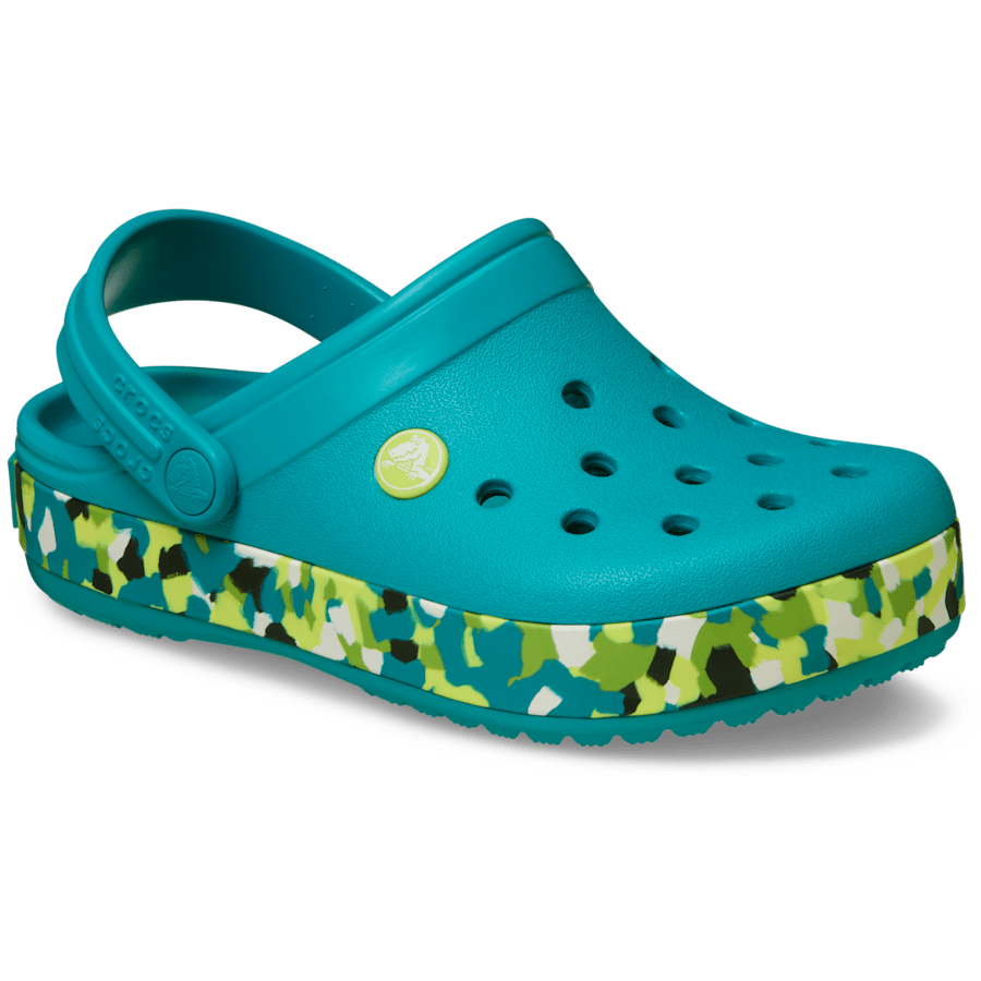 Crocs - Kids' Crocband Glow Confetti Band Clog Kids