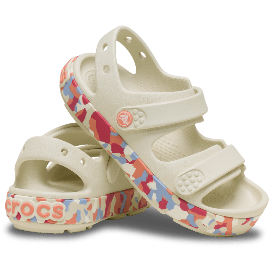 Crocs - Toddler Crocband™ Cruiser Glow Confetti Band Sandal Kids