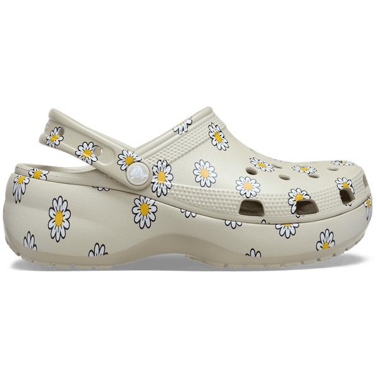 Crocs - Classic Platform Floral Clog Women