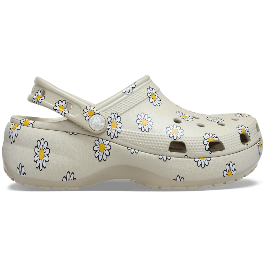 Crocs - Classic Platform Floral Clog Women