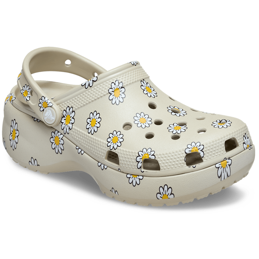 Crocs - Classic Platform Floral Clog Women