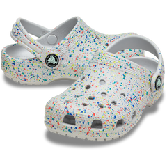 Crocs - Toddler Classic Glow Paint Splatter Clog Kids
