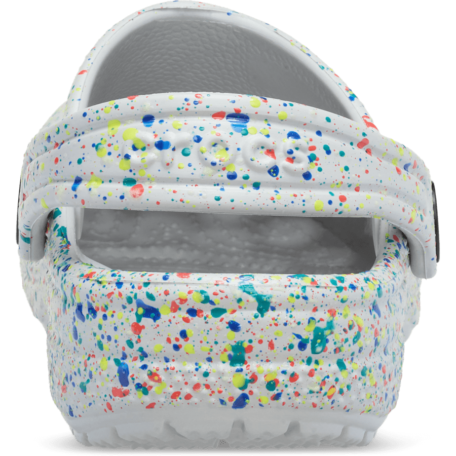 Crocs - Toddler Classic Glow Paint Splatter Clog Kids