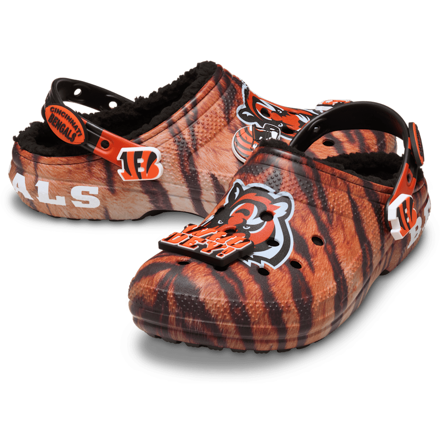 Crocs - NFL Cincinnati Bengals Classic Lined Clog Women|Men