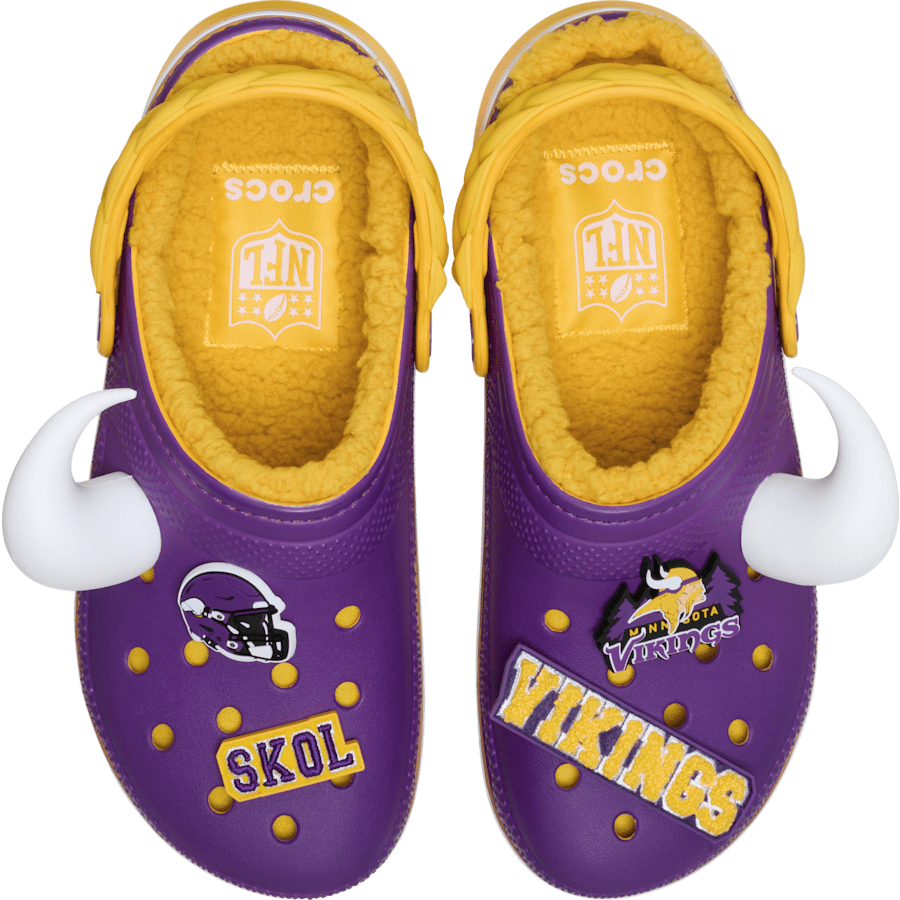 Crocs - NFL Minnesota Vikings Classic Lined Clog Women|Men