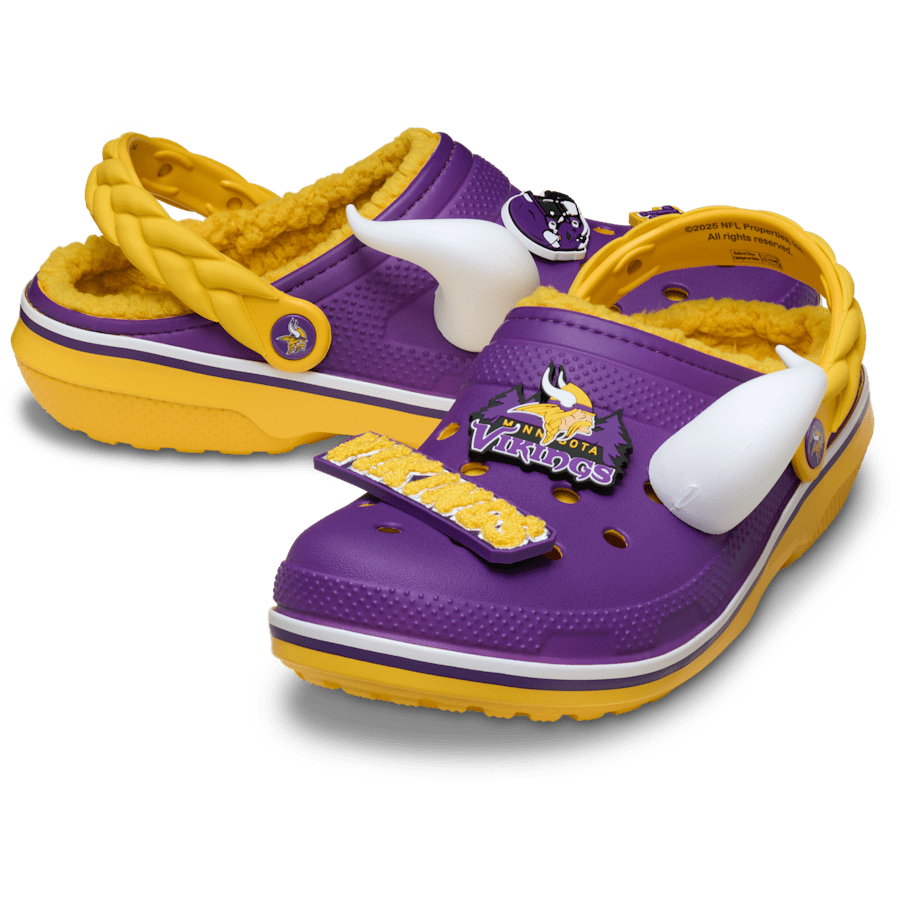 Crocs - NFL Minnesota Vikings Classic Lined Clog Women|Men