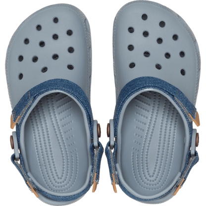 Crocs - Kids' Classic Denim Adjustable Backstrap Clog Kids