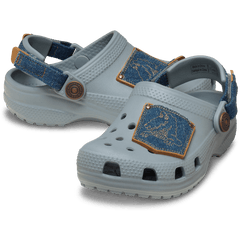 Crocs - Toddler Classic Denim Adjustable Backstrap Clog Kids