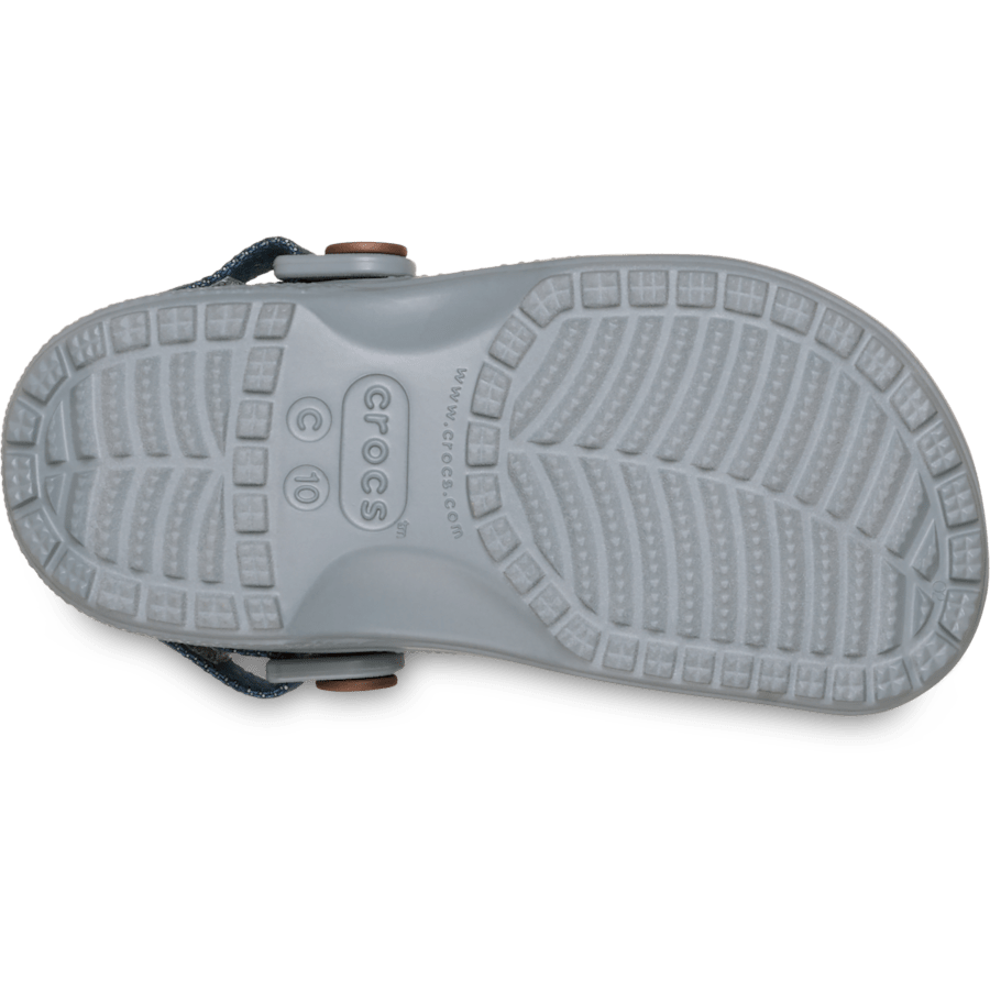 Crocs - Toddler Classic Denim Adjustable Backstrap Clog Kids
