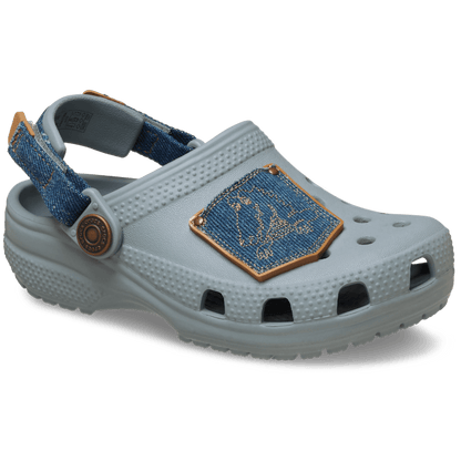 Crocs - Toddler Classic Denim Adjustable Backstrap Clog Kids