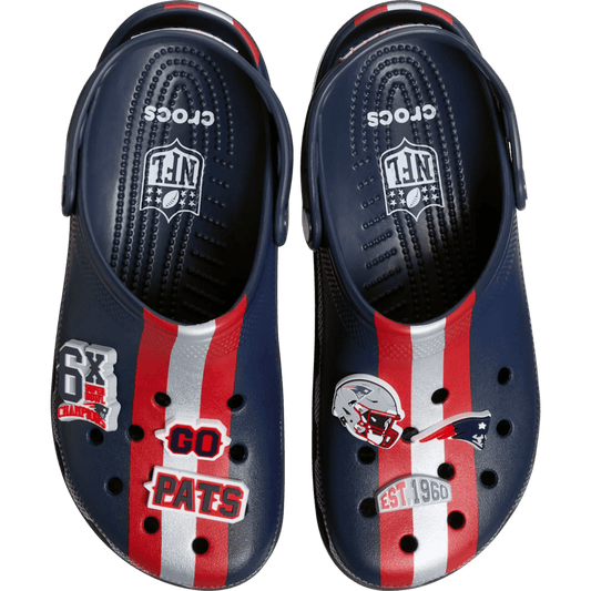 Crocs - NFL New England Patriots Classic Clog Women|Men