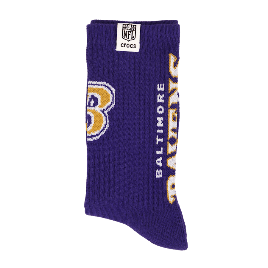 Crocs - NFL Baltimore Ravens Crocs Socks Men