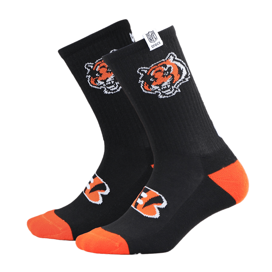 Crocs - NFL Cincinnati Bengals Crocs Socks Men