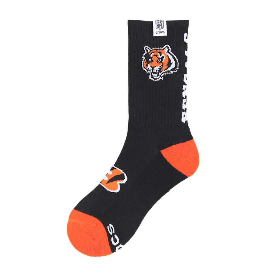 Crocs - NFL Cincinnati Bengals Crocs Socks Men