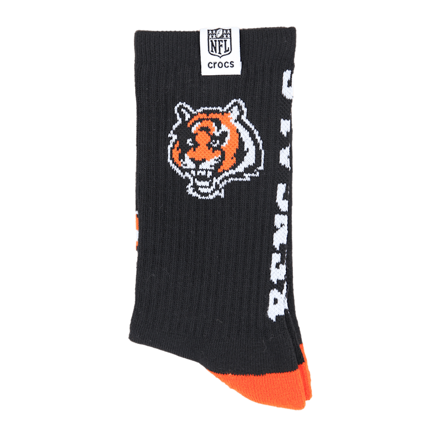Crocs - NFL Cincinnati Bengals Crocs Socks Men