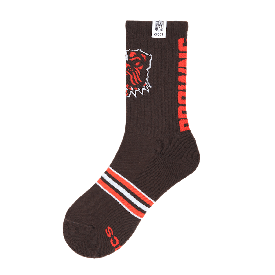 Crocs - NFL Cleveland Browns Crocs Socks Men