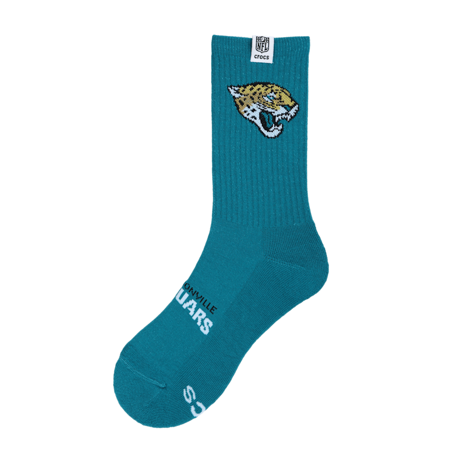 Crocs - NFL Jacksonville Jaguars Crocs Socks Men