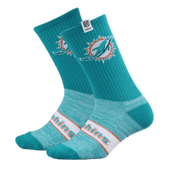 Crocs - NFL Miami Dolphins Crocs Socks Men