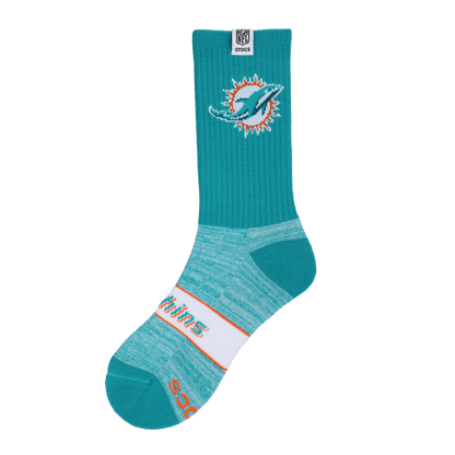 Crocs - NFL Miami Dolphins Crocs Socks Men
