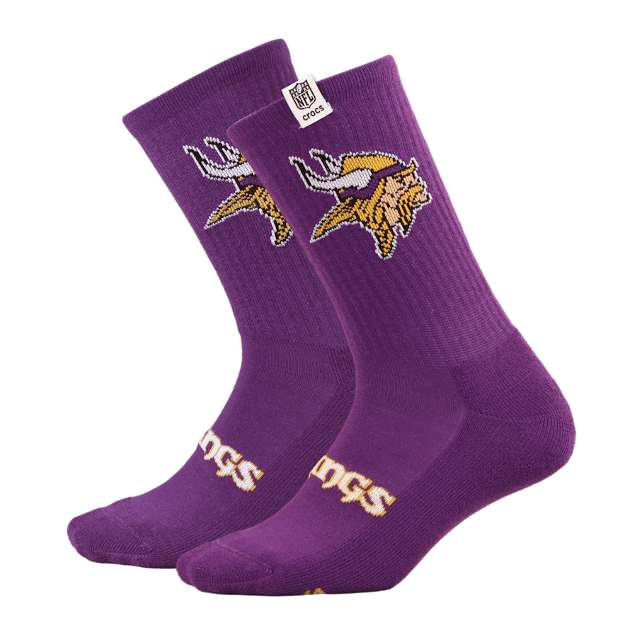 Crocs - NFL Minnesota Vikings Crocs Socks Men